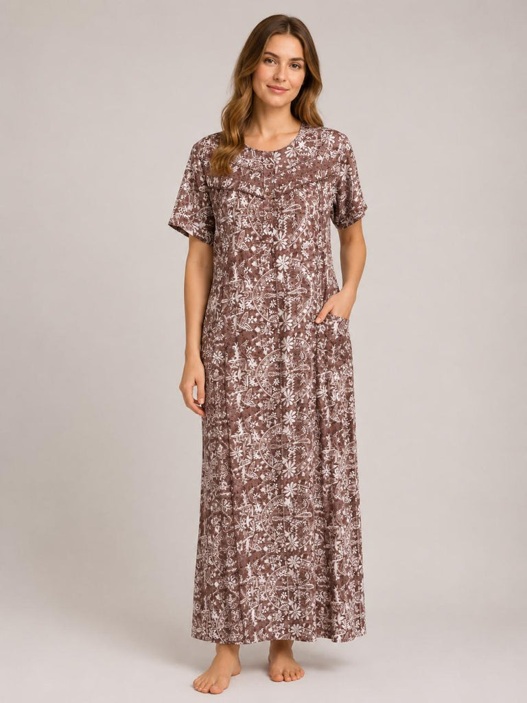 Rayon| Nighty Gown