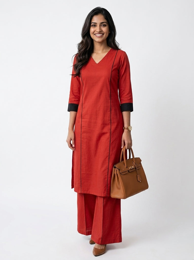 Classic Cotton Office Wear Co-ord