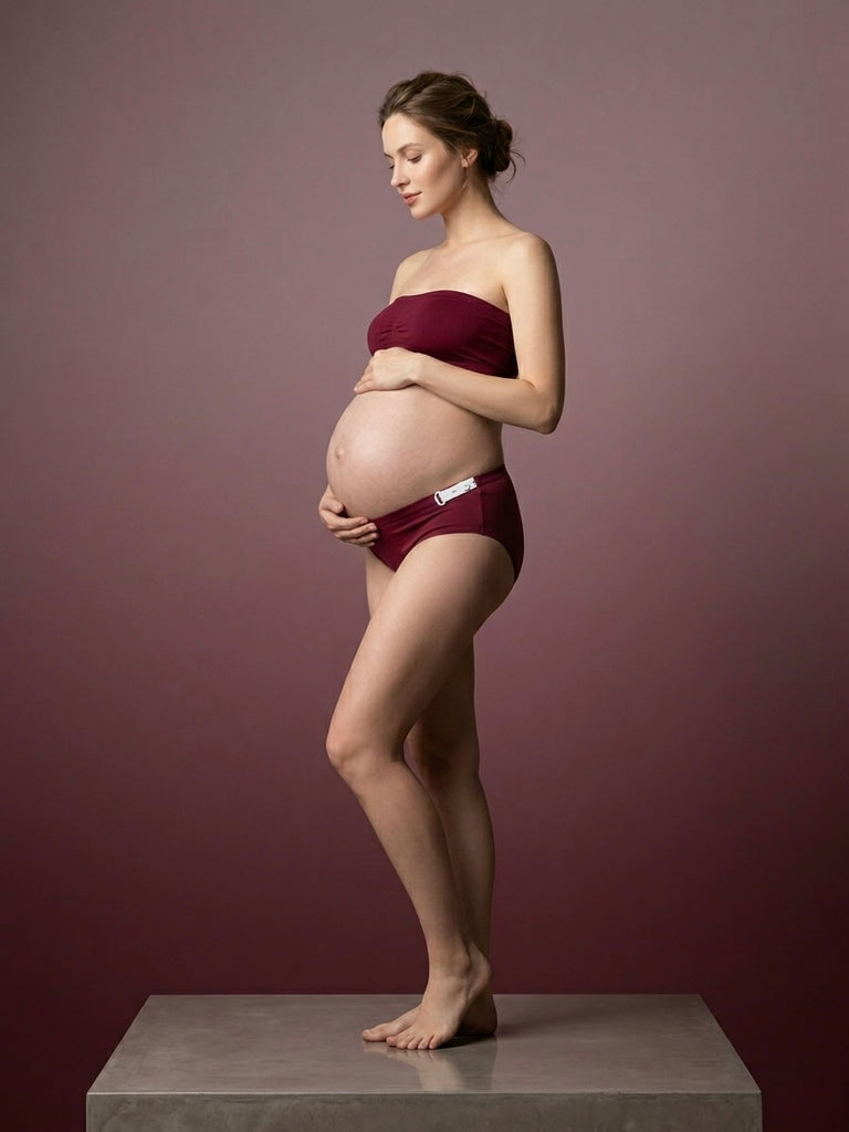 Seamless Cotton Maternity Panty