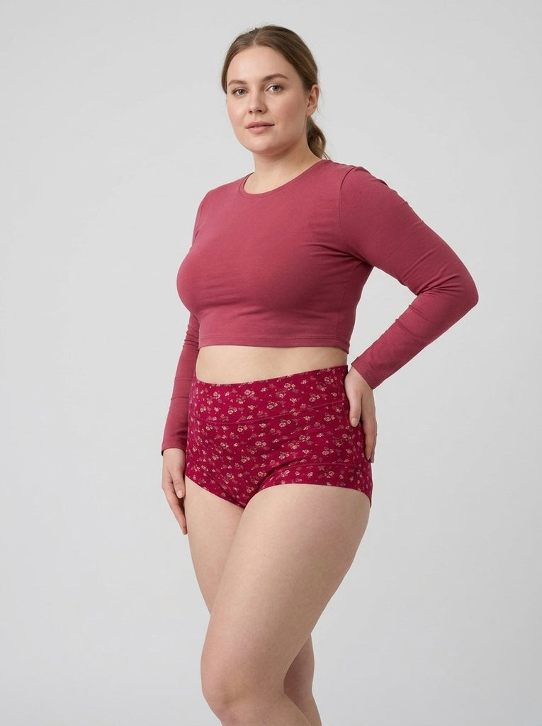 Seamless Mid Rise Everyday Comfort Panty