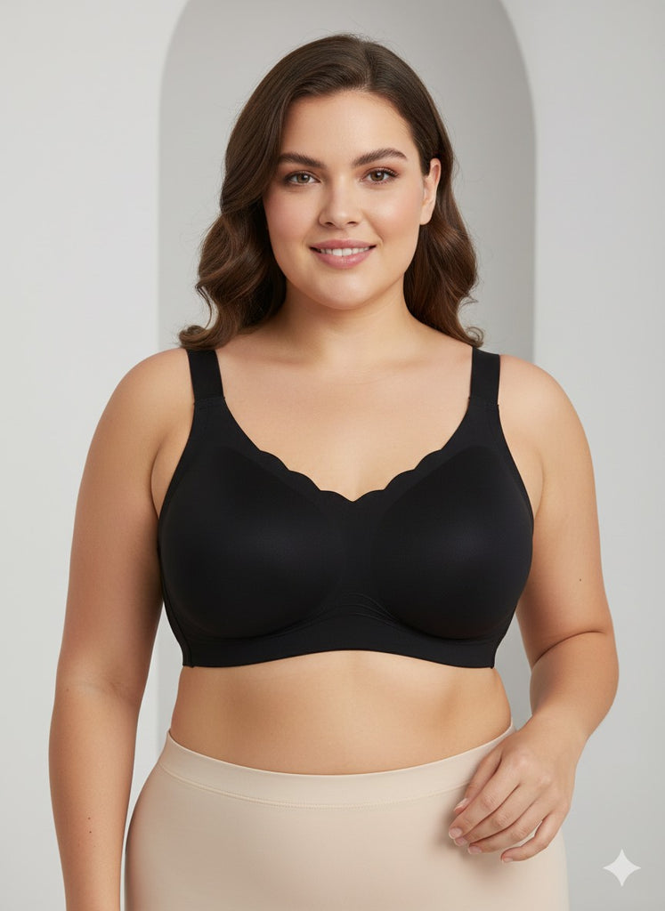 Bonded Stitchless Plus size D-Cup Bra for Women | Everyday wear