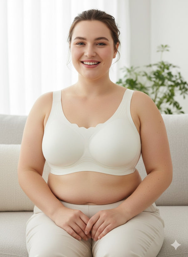 Bonded Stitchless Plus size D-Cup Bra for Women | Everyday wear