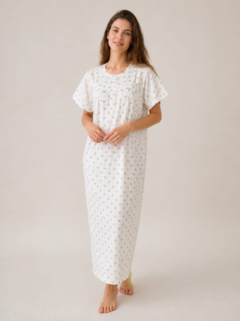 Premium Cotton Nighty | Gown
