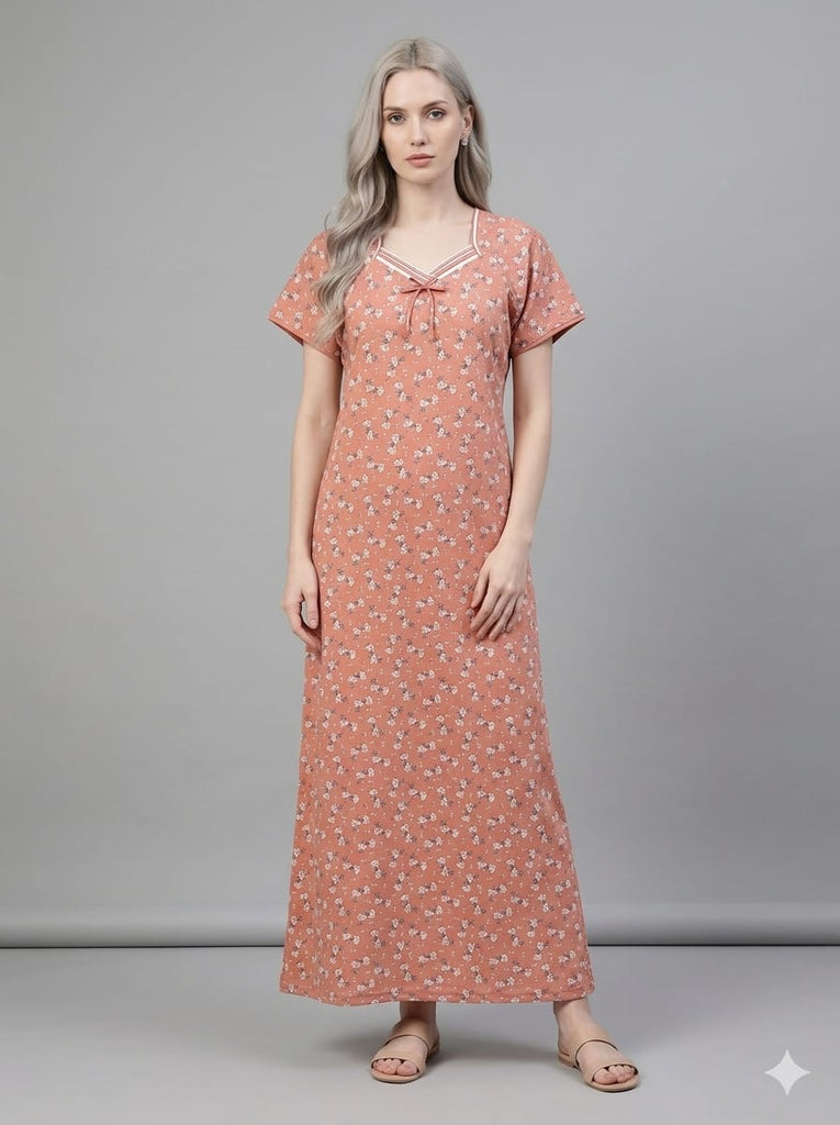 Premium Cotton Nighty | Gown
